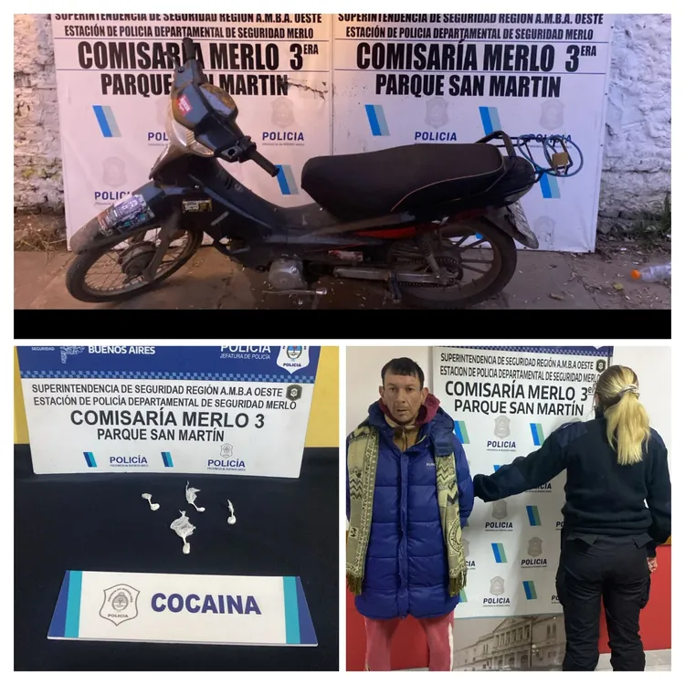 7 foto SECUESTRARON 18 MOTOS Y DETUVIERON A 2 PERSONAS EN OPERATIVOS PREVENTIVOS EN TODO MERLO